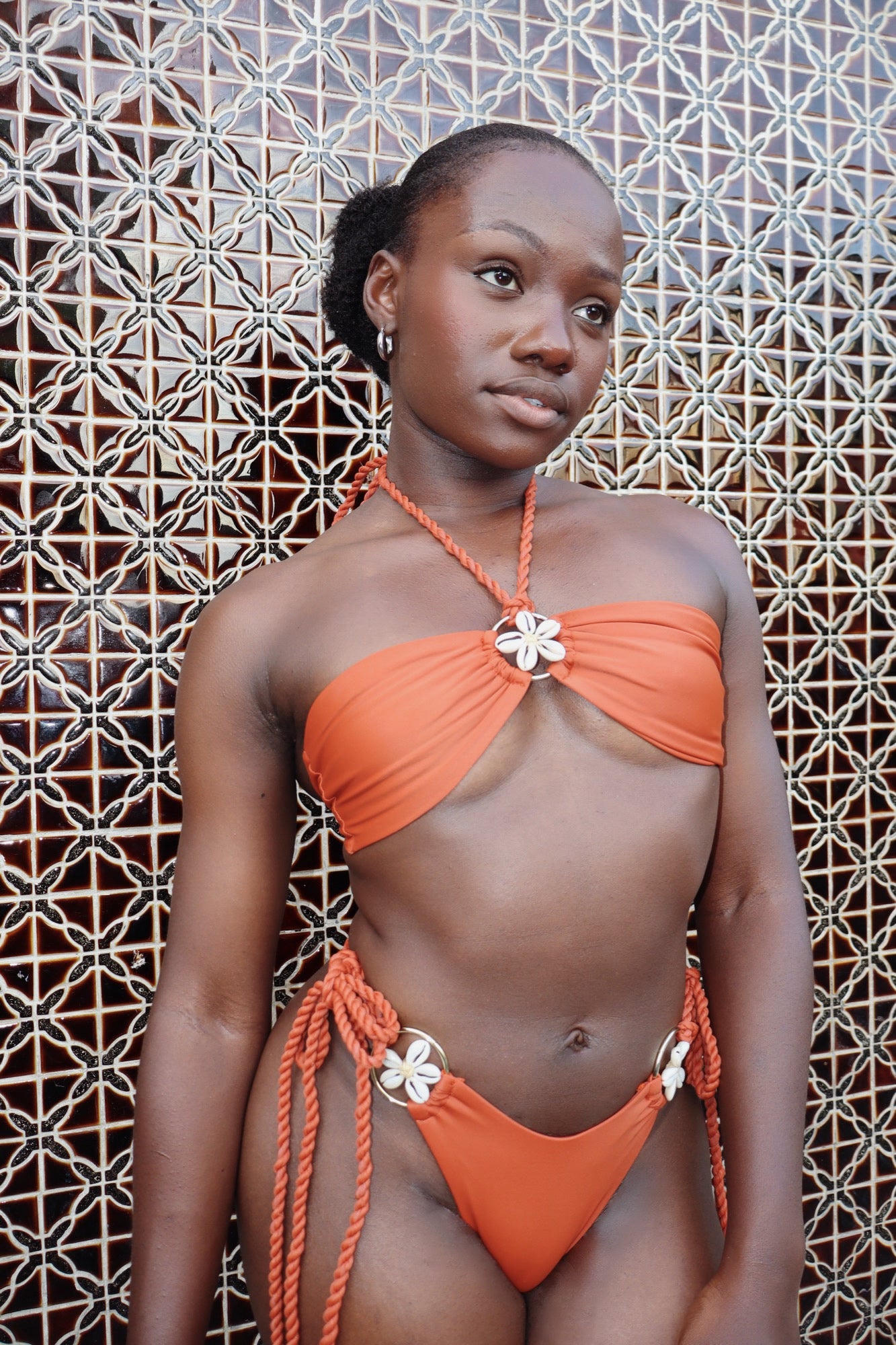 The Driftwood Top w/ Twisted Neck Strap